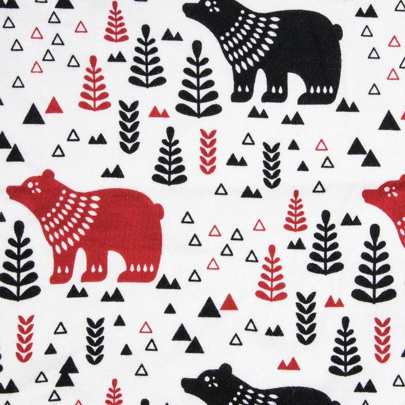Short Sleeve Baby Bodysuit BEAR WITH ME-Baby Romper-sleep-no-more