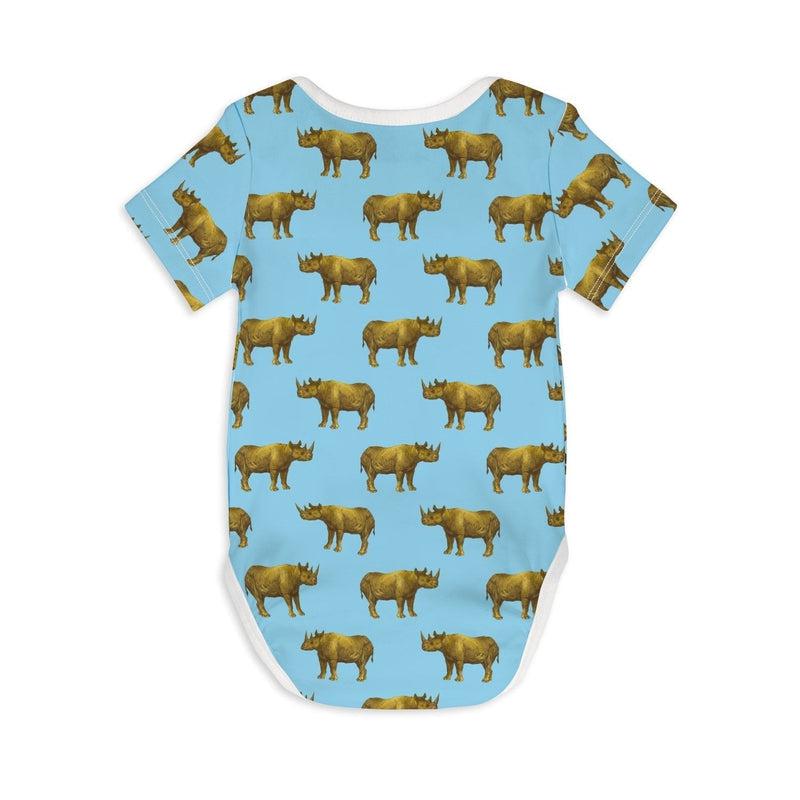Short Sleeve Baby Bodysuit DRESS BRITISH, THINK YIDDISH-Baby Romper-sleep-no-more