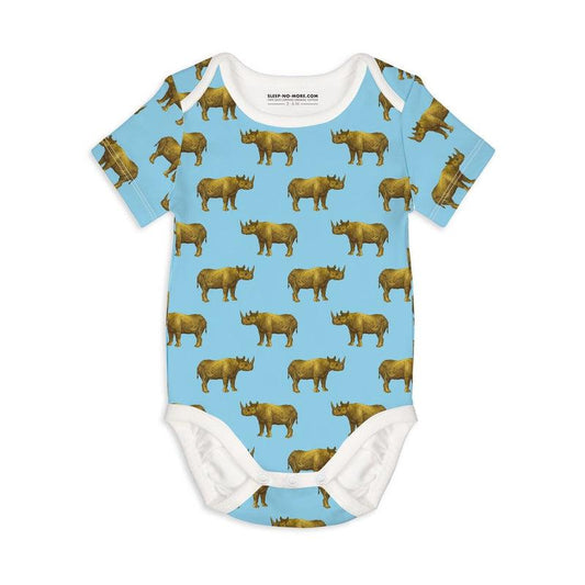 Short Sleeve Baby Bodysuit DRESS BRITISH, THINK YIDDISH-Baby Romper-sleep-no-more