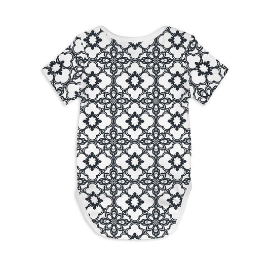Short Sleeve Baby Bodysuit DROP IT LIKE IT'S HOT-Baby Romper-sleep-no-more
