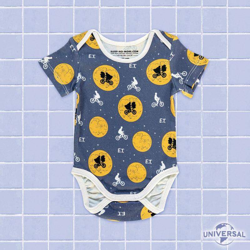 Short Sleeve Baby Bodysuit E.T. THE EXTRA TERRESTRIAL 04-Baby Romper-sleep-no-more