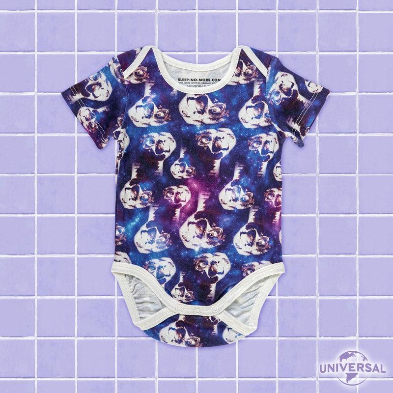 Short Sleeve Baby Bodysuit E.T. THE EXTRA TERRESTRIAL 05-Baby Romper-sleep-no-more