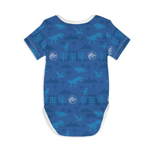 Short Sleeve Baby Bodysuit JURASSIC PARK 06-bodysuits-sleep-no-more