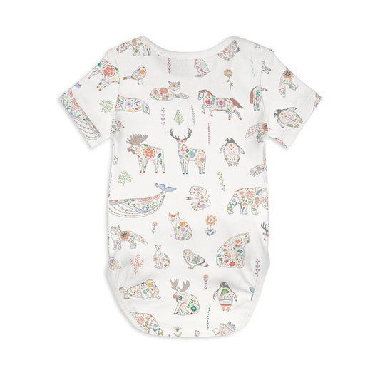 Short Sleeve Baby Bodysuit LESS IS ENOUGH-bodysuits-sleep-no-more