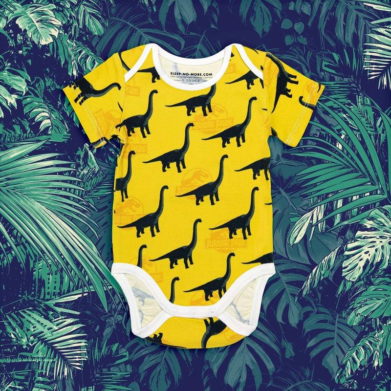 Short Sleeve Baby Bodysuit LIFE FINDS A WAY-bodysuits-sleep-no-more