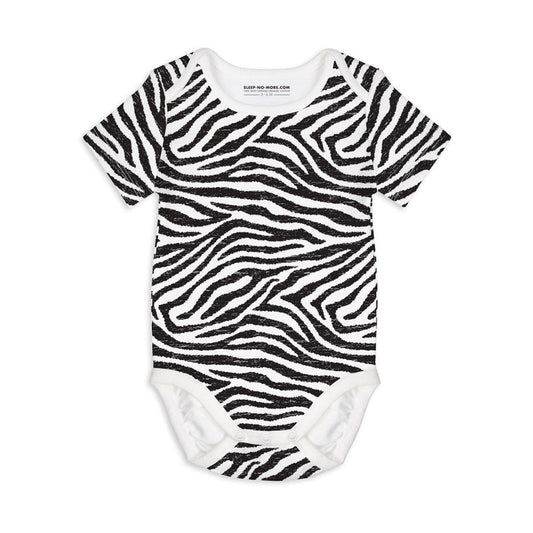 Short Sleeve Baby Bodysuit SHOPPING IS CHEAPER THAN THERAPY-bodysuits-sleep-no-more