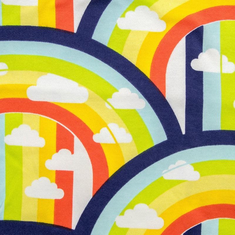 Short Sleeve Baby Bodysuit SOMEWHERE OVER THE RAINBOW-bodysuits-sleep-no-more