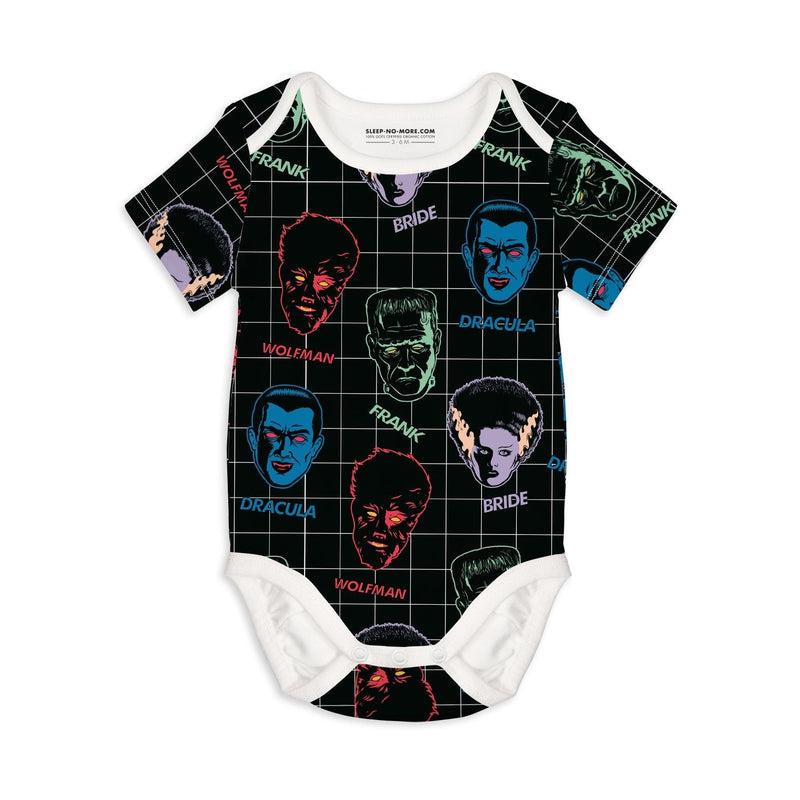 Short Sleeve Baby Bodysuit THE CREW IS BACK-bodysuits-sleep-no-more