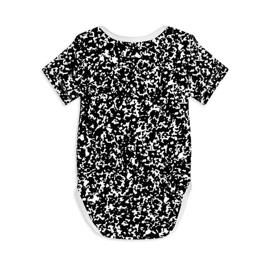 Short Sleeve Baby Bodysuit TOO COOL FOR SCHOOL-Baby Bodysuits-sleep-no-more