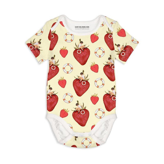 Short Sleeve Baby Bodysuit WE'RE ALL MADE HERE-baby bodysuit-sleep-no-more