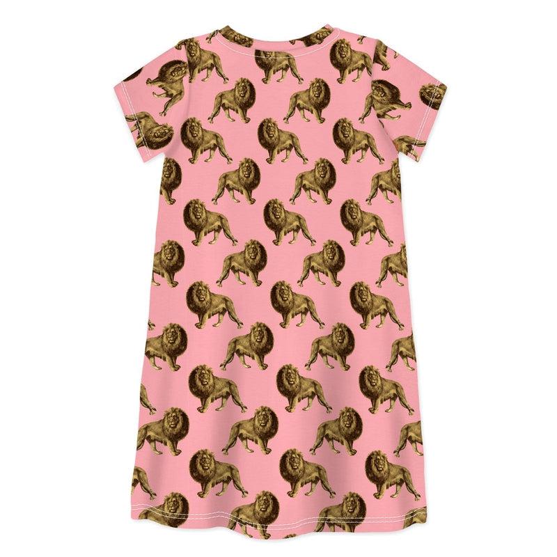 Short Sleeve Dress CATS ARE PEOPLE TOO-Dresses-sleep-no-more