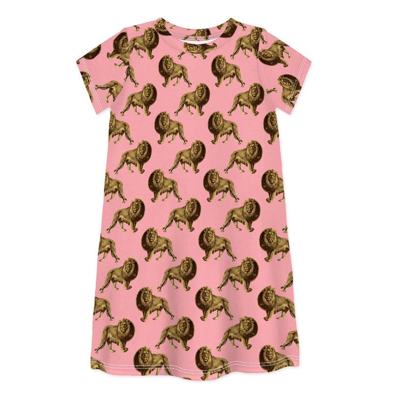 Short Sleeve Dress CATS ARE PEOPLE TOO-Dresses-sleep-no-more