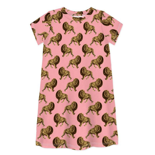 Short Sleeve Dress CATS ARE PEOPLE TOO-Dresses-sleep-no-more