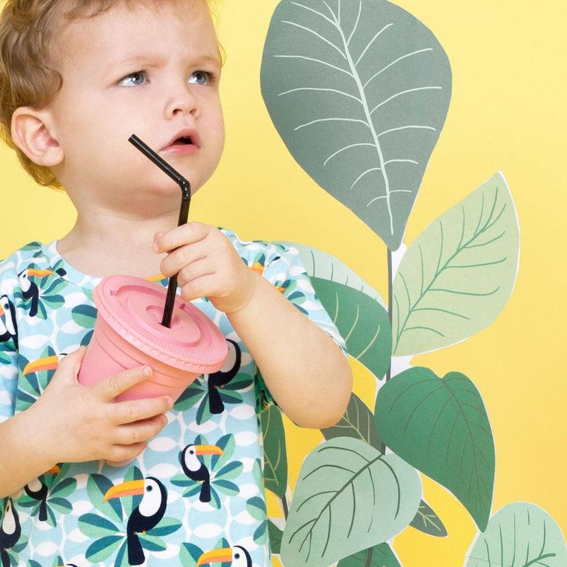 Short Sleeve Dress IF YOU CAN, TOUCAN TOO-kids dresses-sleep-no-more