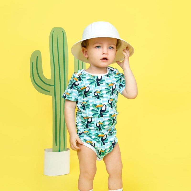 Short Sleeve Dress IF YOU CAN, TOUCAN TOO-kids dresses-sleep-no-more