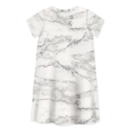 Short Sleeve Dress MARBELOUS-kids dresses-sleep-no-more