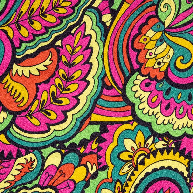 Short Sleeve Dress THAT 70'S PATTERN-kids dresses-sleep-no-more