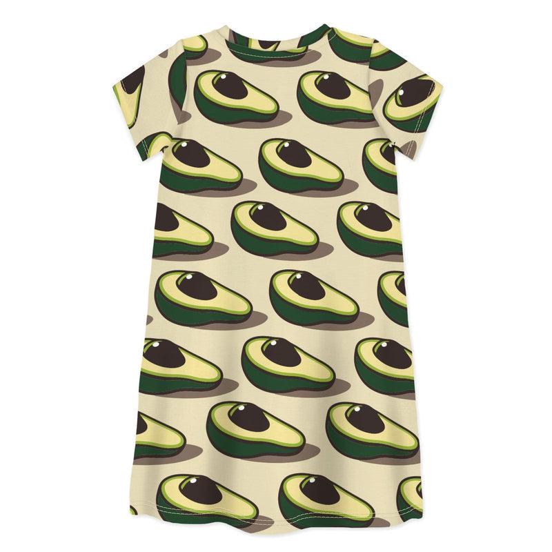 Short Sleeve Dress YOU'RE THE AVOCADO TO MY TOAST-Dresses-sleep-no-more