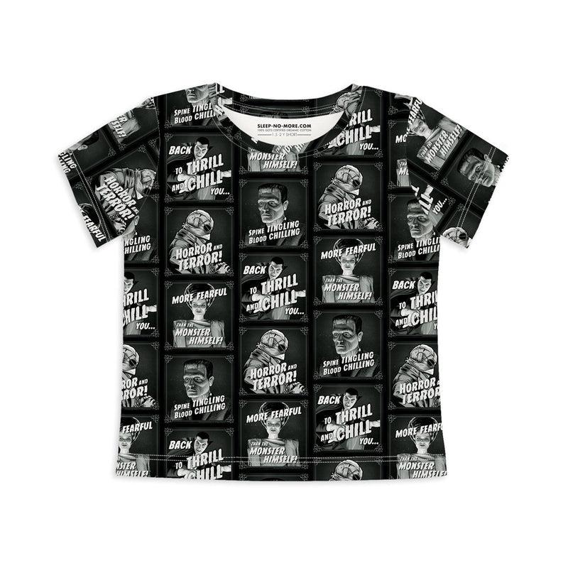 Short Sleeve T-shirt BACK TO THRILL AND CHILL YOU...-t-shirt-sleep-no-more