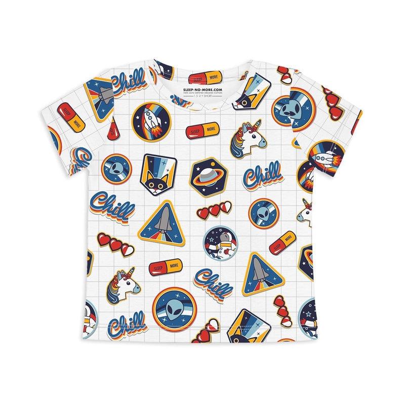 Short Sleeve T-shirt I NEED SPACE-t-shirt-sleep-no-more