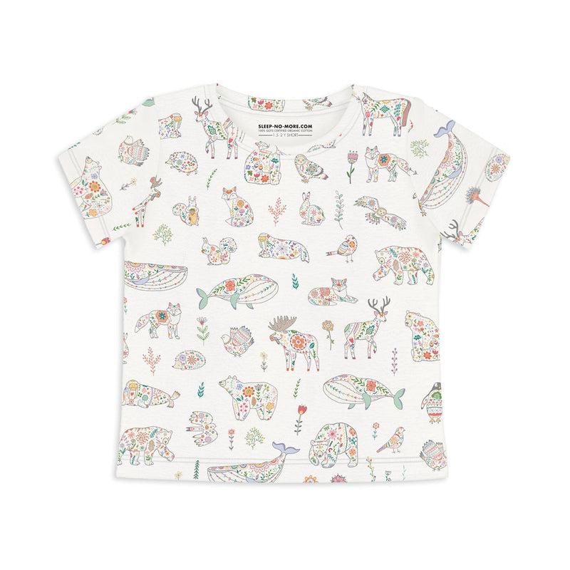 Short Sleeve T-shirt LESS IS ENOUGH-Kids T-Shirts-sleep-no-more