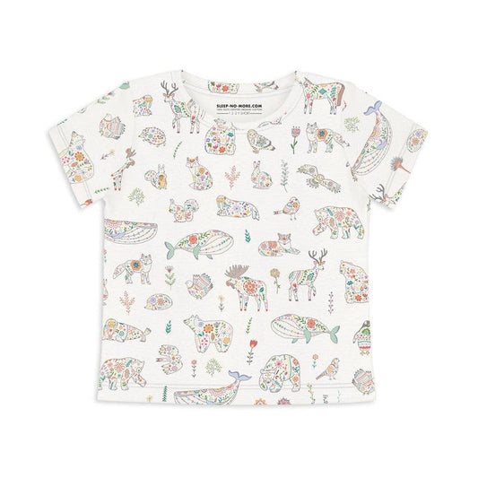 Short Sleeve T-shirt LESS IS ENOUGH-Kids T-Shirts-sleep-no-more