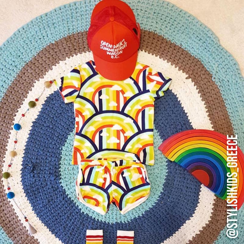Short Sleeve T-shirt SOMEWHERE OVER THE RAINBOW-Kids T-Shirts-sleep-no-more