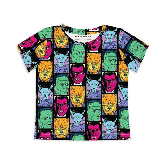 Short Sleeve T-shirt THE ORIGINAL MONSTERS-Kids T-Shirts-sleep-no-more