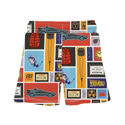 Track Shorts BACK TO THE FUTURE 02-Kids Shorts-sleep-no-more