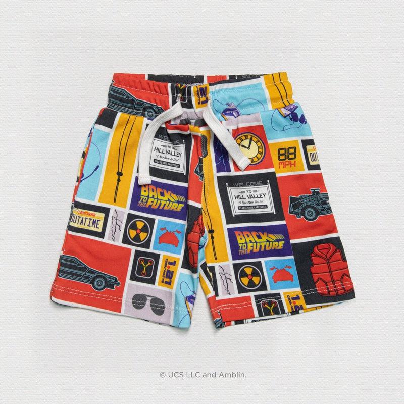 Track Shorts BACK TO THE FUTURE 02-Kids Shorts-sleep-no-more