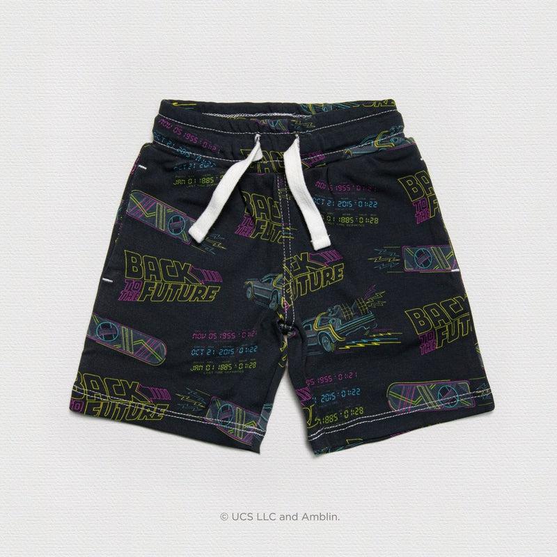 Track Shorts BACK TO THE FUTURE 04-Kids Shorts-sleep-no-more