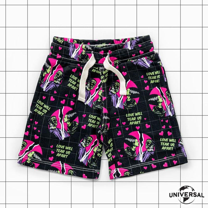 Track Shorts LOVE WILL TEAR US APART-Kids Shorts-sleep-no-more