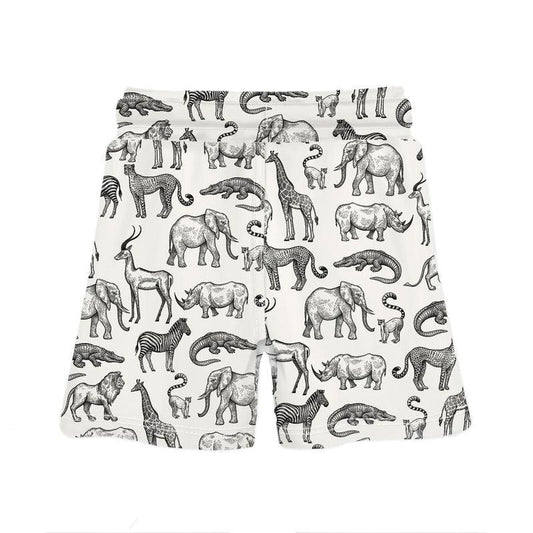 Track Shorts TAKE A WALK ON THE WILD SIDE-trousers-sleep-no-more