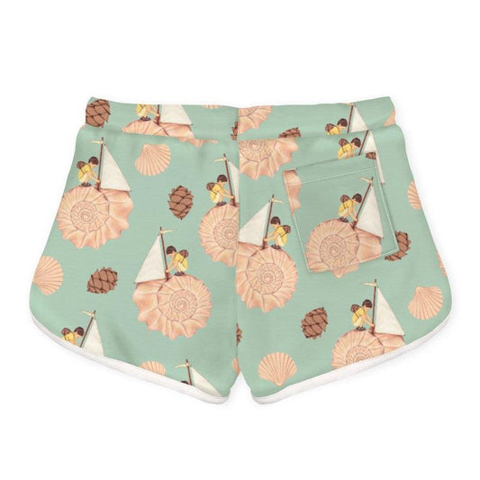 Trim Shorts AND THE WALLS BECAME THE WORLD ALL AROUND-Kids Shorts-sleep-no-more