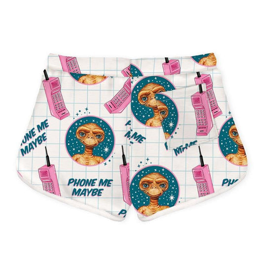 Trim Shorts E.T. THE EXTRA TERRESTRIAL 01-Kids Shorts-sleep-no-more