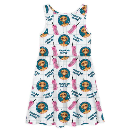 Vest Dress E.T. THE EXTRA TERRESTRIAL 01-Dresses-sleep-no-more