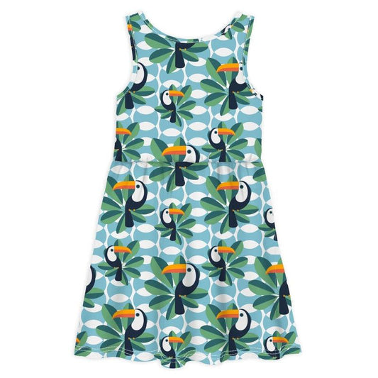 Vest Dress IF I CAN, TOUCAN TOO-Dresses-sleep-no-more