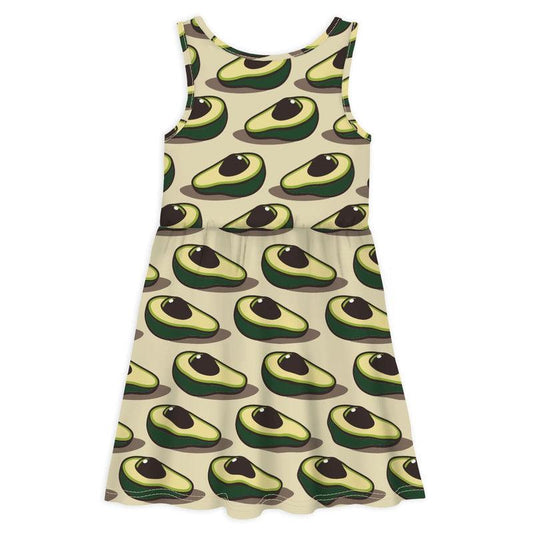 Vest Dress YOU'RE THE AVOCADO TO MY TOAST-kids dresses-sleep-no-more