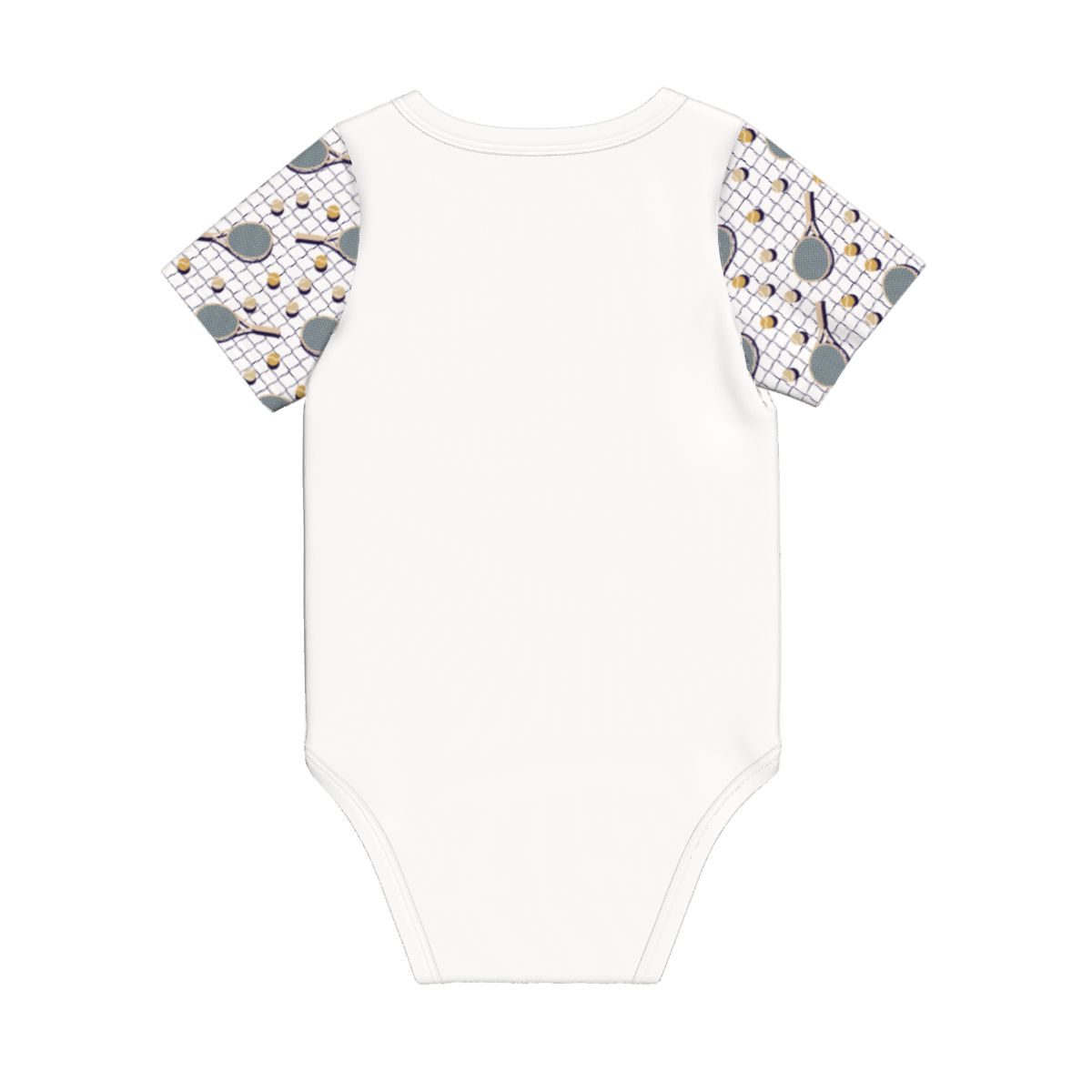 Baby Cotton Short Sleeve Onesie - No. 37