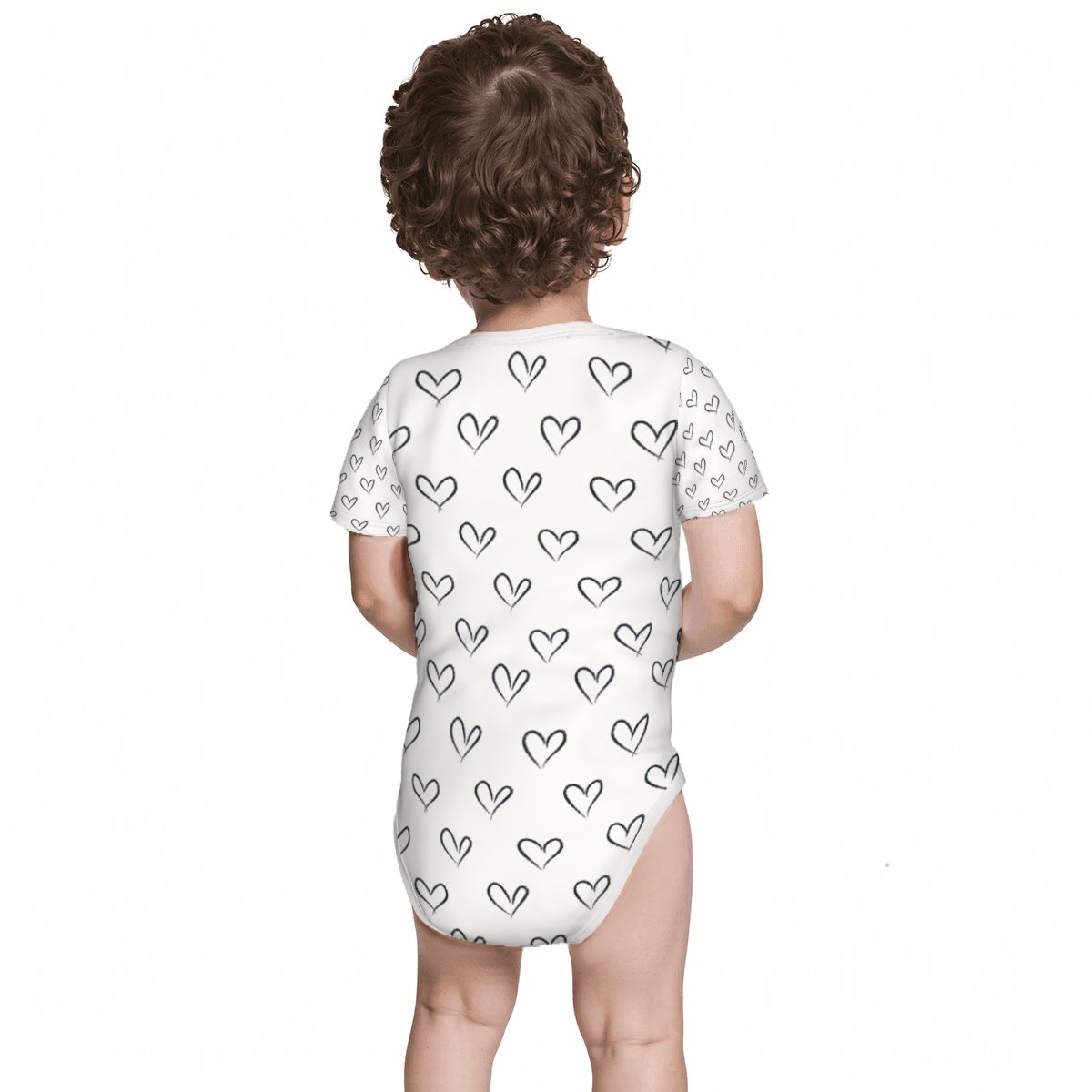 Baby Cotton Short Sleeve Onesies - Follow Your Heart