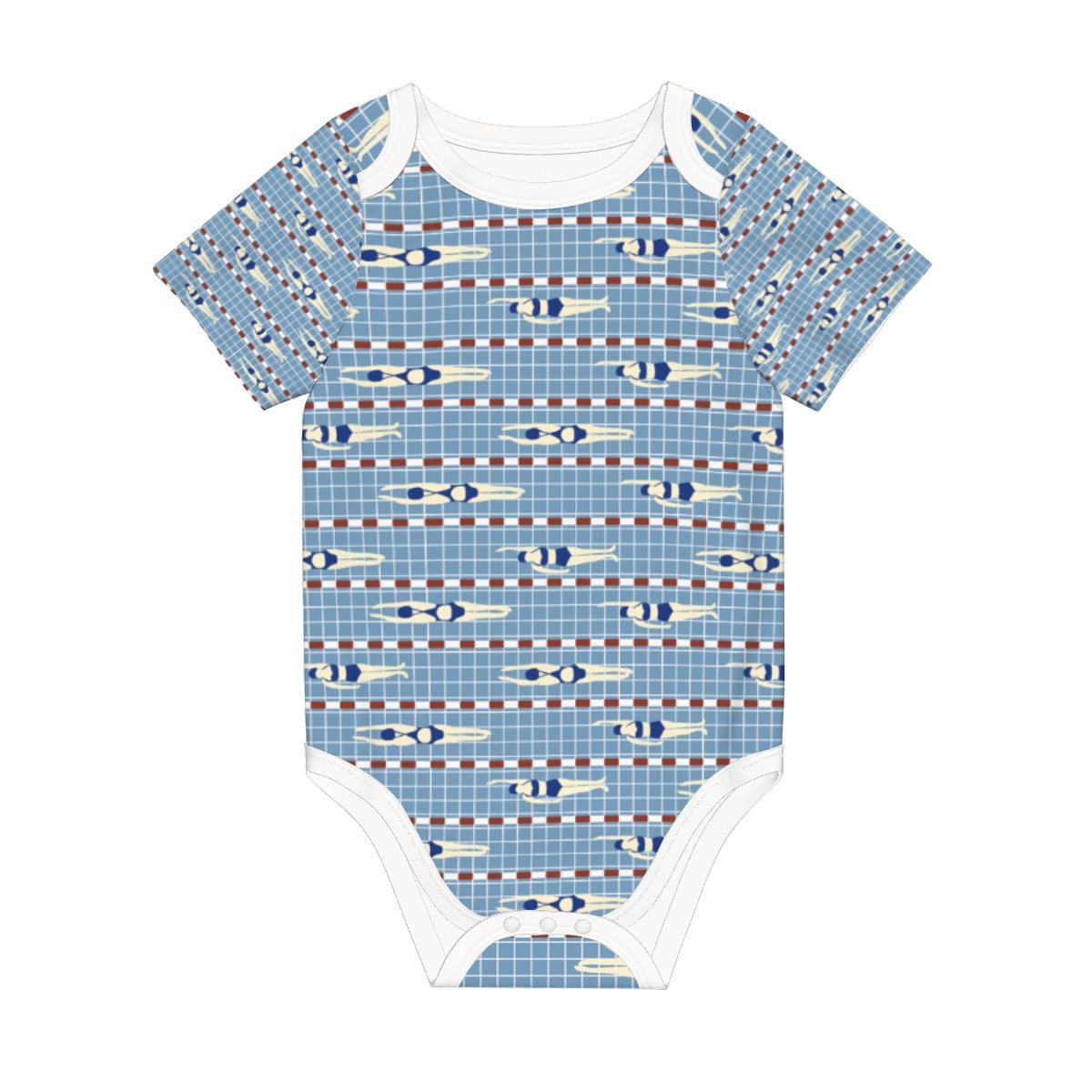 Baby Cotton Short Sleeve Onesie - No. 09