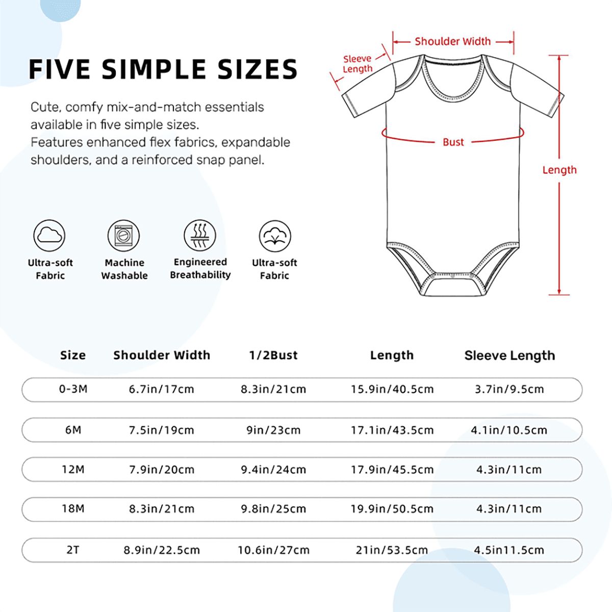 Baby Cotton Short Sleeve Onesies - Gridoholic