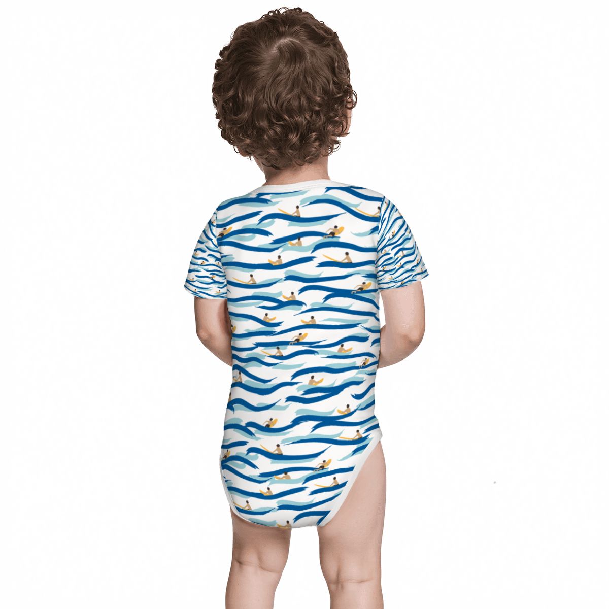 Baby Cotton Short Sleeve Onesies - Just Go With The Flow