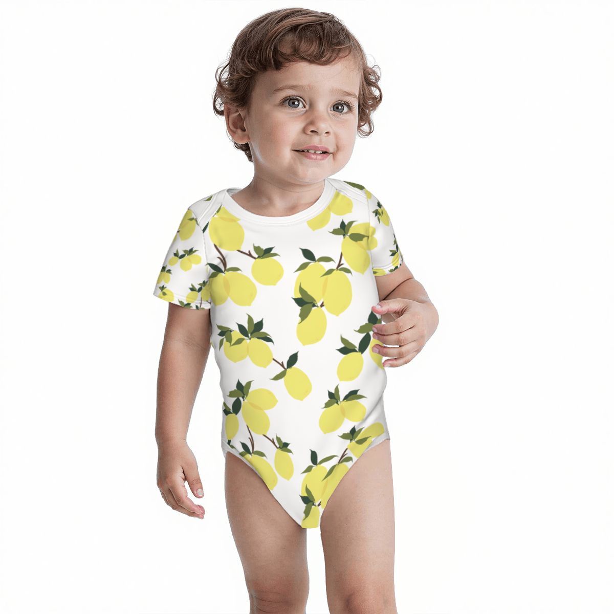 Baby Cotton Short Sleeve Onesie - No. 29
