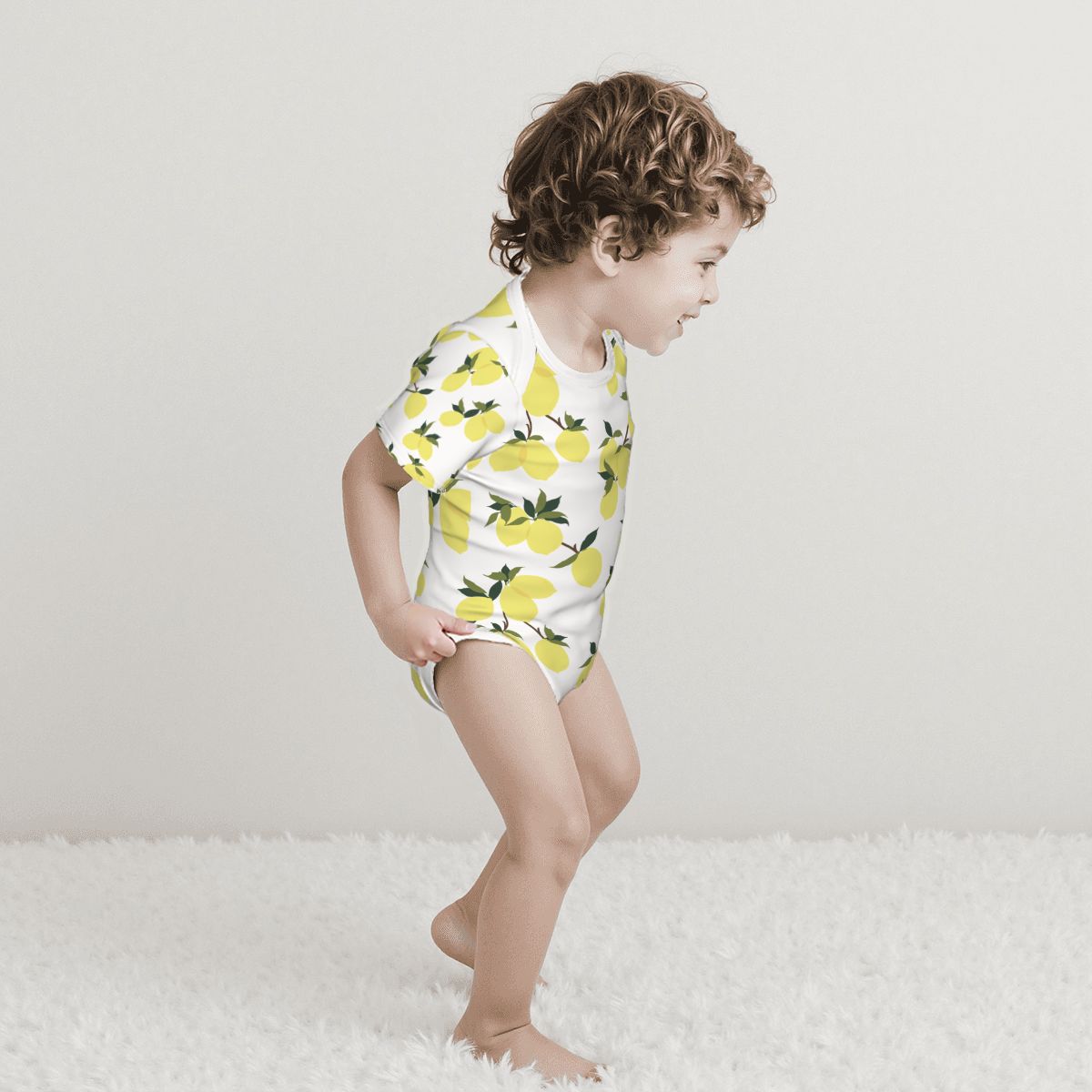 Baby Cotton Short Sleeve Onesie - No. 29