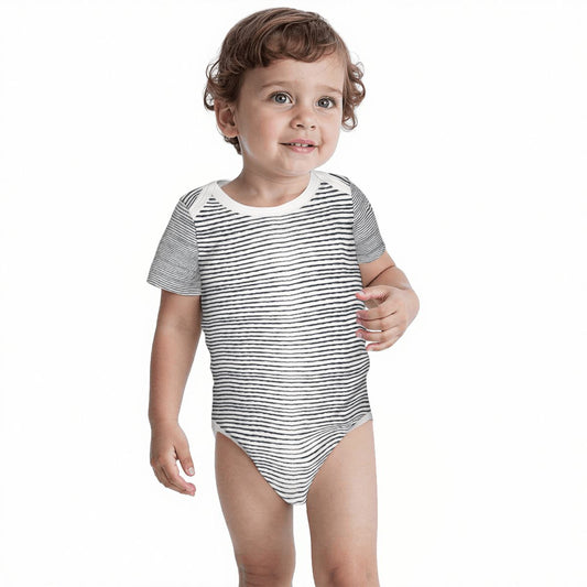 Baby Cotton Short Sleeve Onesies - May The Vibes Be With You
