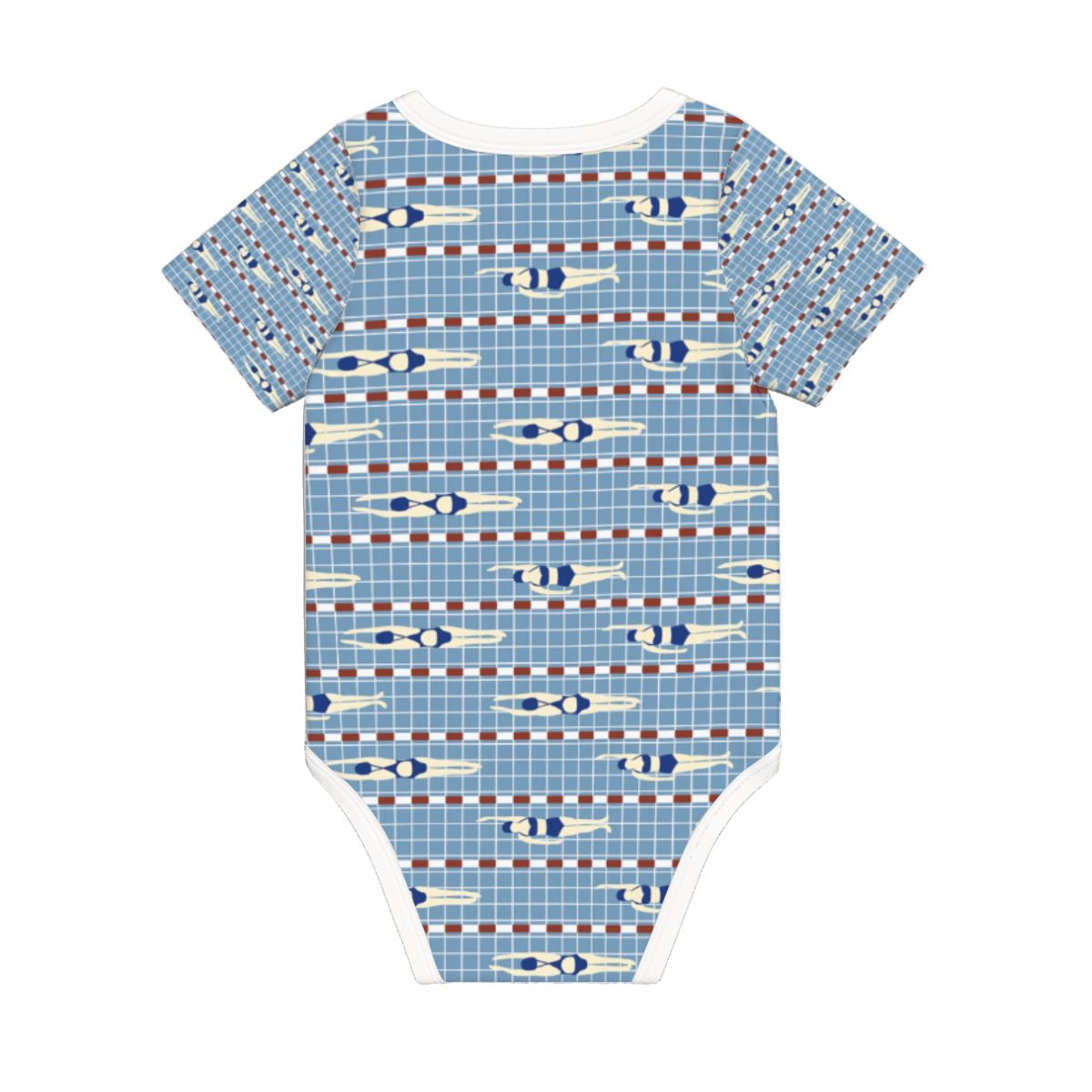 Baby Cotton Short Sleeve Onesie - No. 09