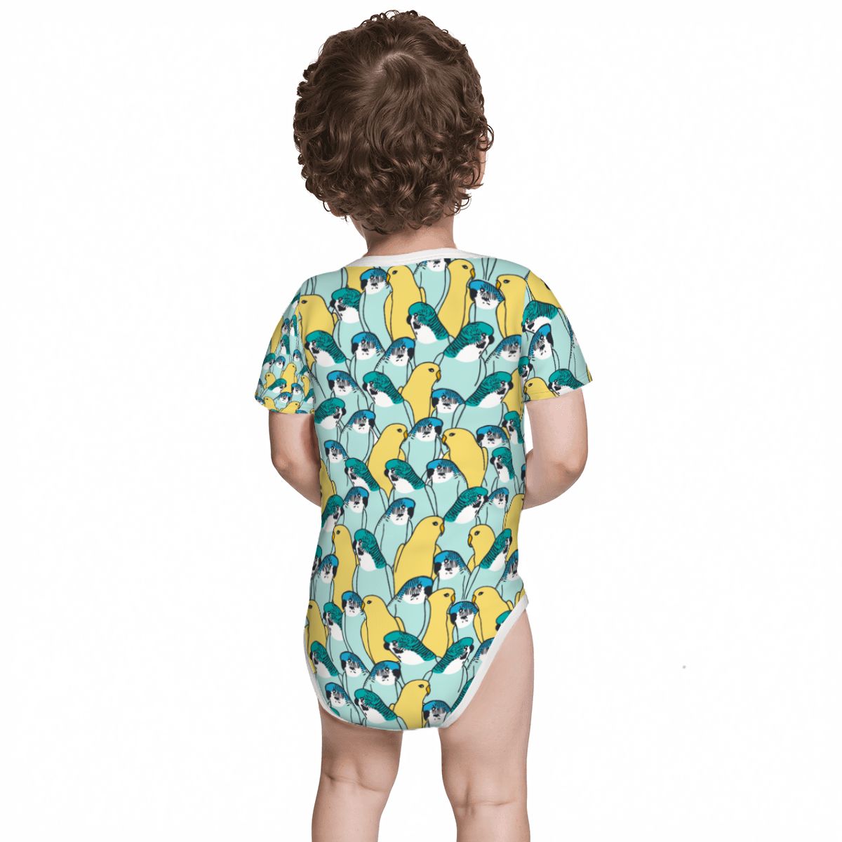 Baby Cotton Short Sleeve Onesie - No. 21