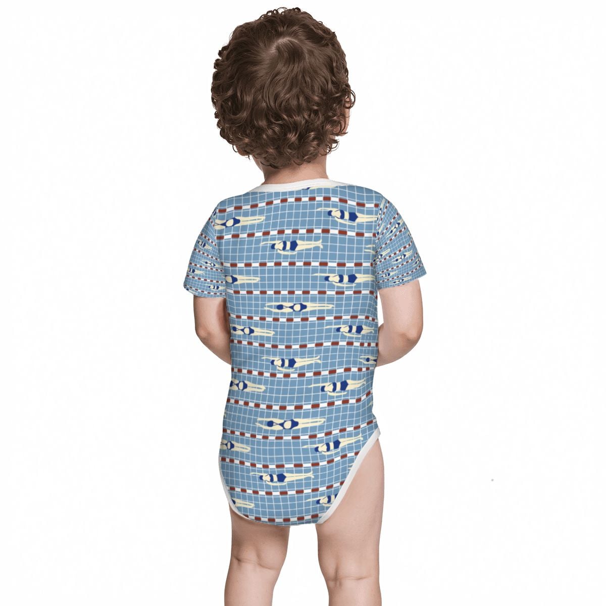 Baby Cotton Short Sleeve Onesie - No. 09