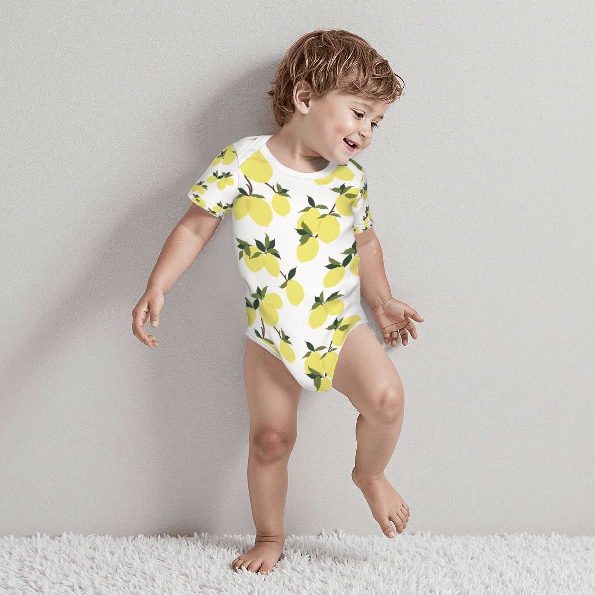 Baby Cotton Short Sleeve Onesie - No. 29